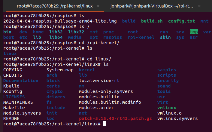 라즈베리파이에 Real Time Kernel 올리기